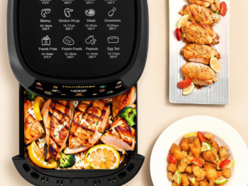 Embrace the future of home cooking with this versatile and efficient Air Fryer Oven, 6.5-Qt for just $58.90 After Code (Reg. $106.99) + Free Shipping – Prime Exclusive Deal!