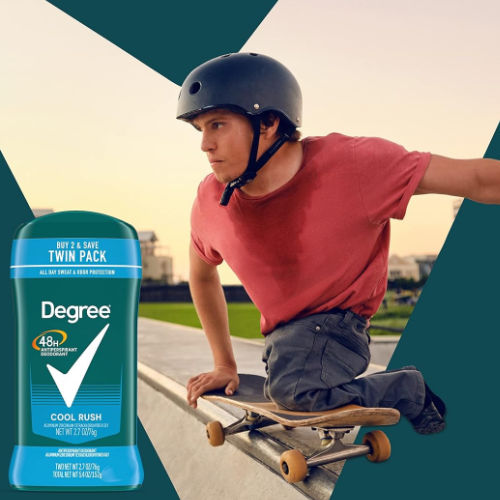 Degree Men’s Antiperspirant Deodorant, Cool Rush, 2-Pack as low as $3.66 when you buy 4 (Reg. $5.78) + Free Shipping – $1.83/ 2.7-Oz Stick