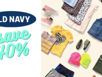 40% Off Old Navy Clearance = Crazy Good Deals | Today Only!