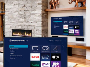 Today Only! Westinghouse 43″ 4K UHD Smart Roku TV with HDR $169.99 Shipped Free (Reg. $289.99)