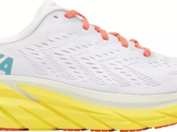 Hoka Men's Clifton 8 Running Shoes (larger sizes) for $75 in cart + free shipping