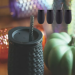 Mainstays 4-Pack Plastic Stemless Wine Tumblers with Straws $7.82 (Reg. $15.16) – $1.96/16 Oz Tumbler