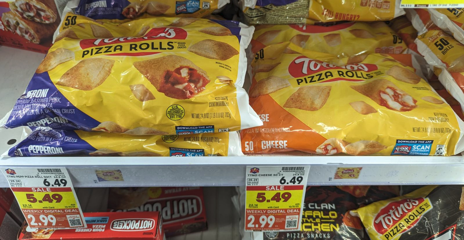 Totino’s Pizza Rolls As Low As $2.99 At Kroger