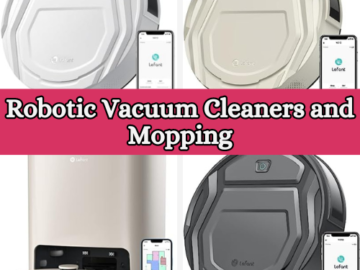 Today Only! Robotic Vacuum Cleaners and Mopping from $93.32 Shipped Free (Reg. $265.99+)