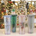 Holiday Time Christmas 4pk 26oz DW Tumbler