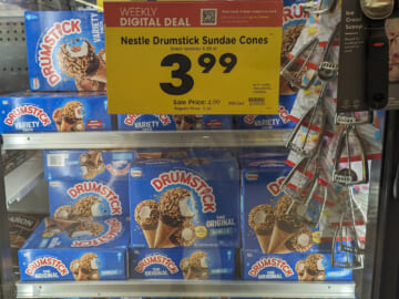Pick Up Nestle Drumstick Cones 8-Count Boxes For Just $2.49 At Kroger (Regular Price $9.49)