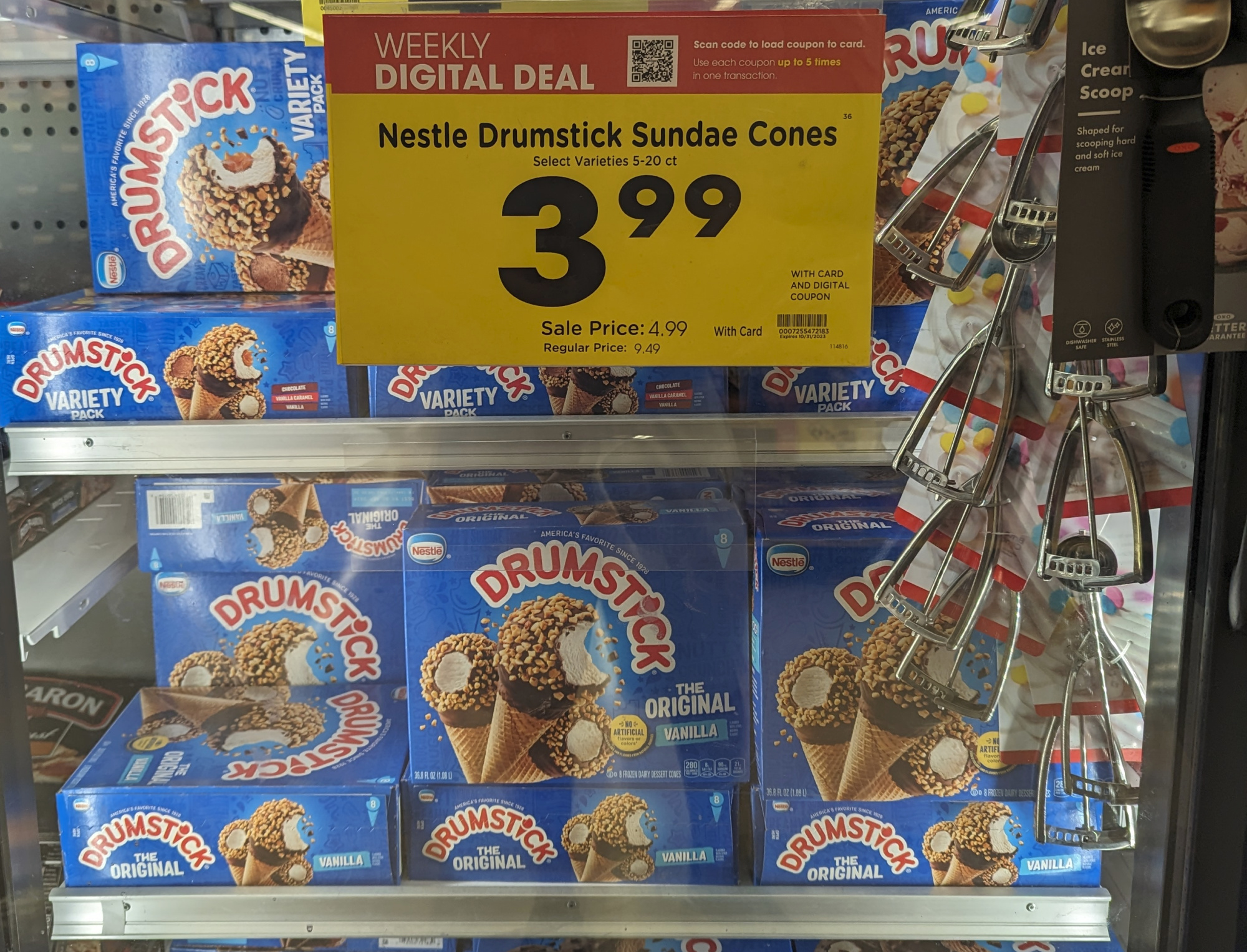 Pick Up Nestle Drumstick Cones 8-Count Boxes For Just $2.49 At Kroger (Regular Price $9.49)