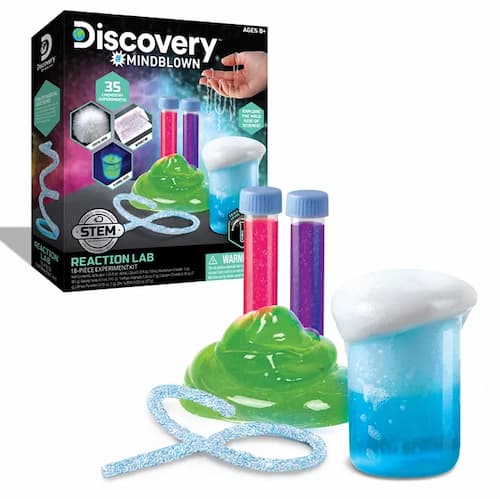 Discovery Mindblown Reaction Lab Experiment Set, 18 Piece