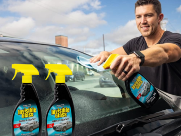Invisible Glass Premium Glass Cleaner & Window Spray as low as $7.38 Shipped Free (Reg. $13) – $3.69/22 Oz Bottle – LOWEST PRICE