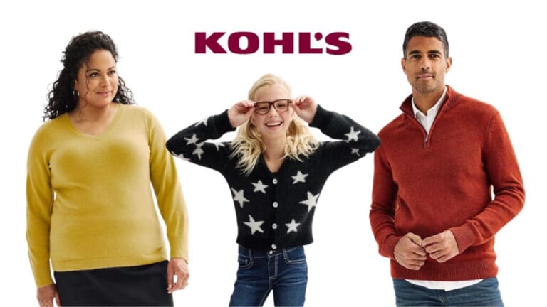 Kohl’s Deal | Sweaters for the Family