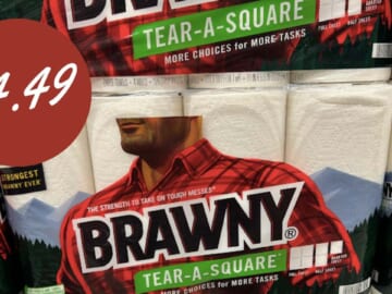 $4.49 Brawny Paper Towels | Kroger Mega Deal