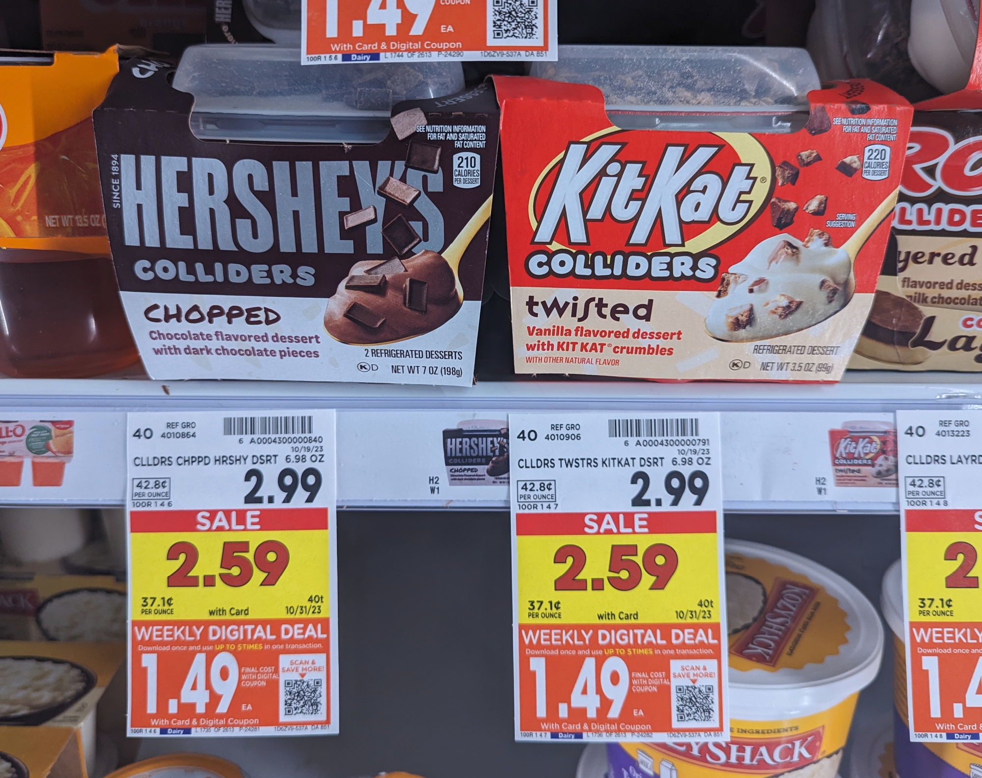 Get Colliders Refrigerated Desserts For Just $1.49 At Kroger