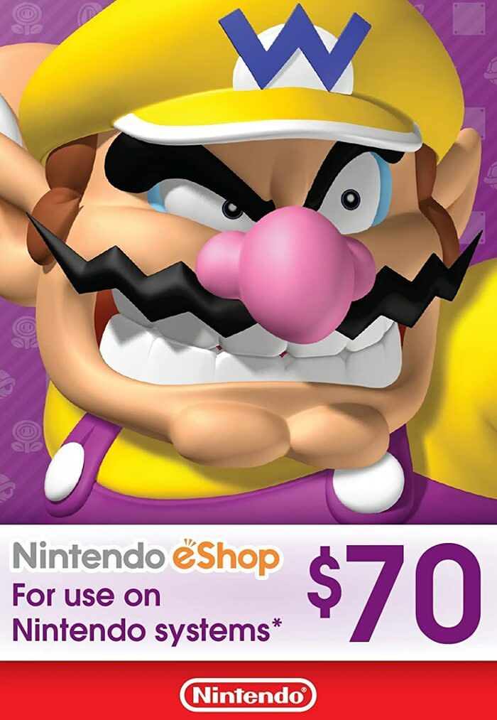 $70 Nintendo Gift Card for $54