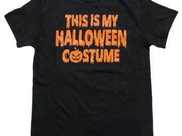 Gildan Men's This is my Halloween Costume T-Shirt for $5 + free shipping