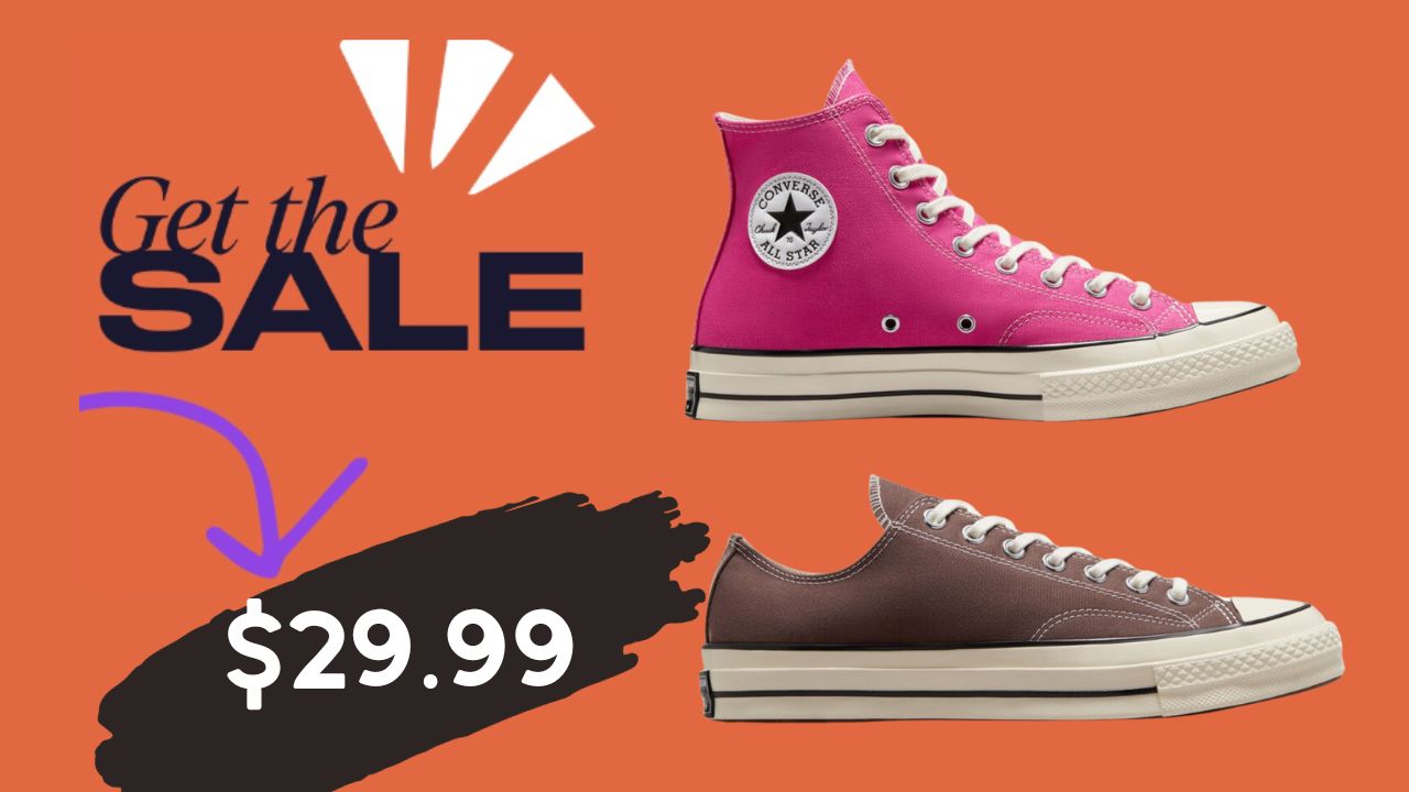 Converse Fall Styles $29.99 With Code