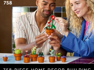 Pre-Order LEGO Icons Tiny Plants 758-Piece Building Set $49.99 Shipped Free – Craft 9 plants! For release on 12/1