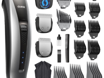 3-in-1 Cordless Hair Clipper with 13x Guards $26.96 After Code + Coupon (Reg. $63) + Free Shipping – Classic Grey or Robin Blue