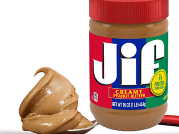 Jif Creamy Peanut Butter, 6-Pack as low as $15.91 (Reg. $18.72) + Free Shipping – $2.65/16-oz Jar