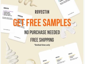 FREE Rovectin Skin Care Product Samples