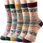 Vintage Wool Socks for Women, 5-Pairs $7.49 After Code (Reg. $14.99) – $1.50/Pair