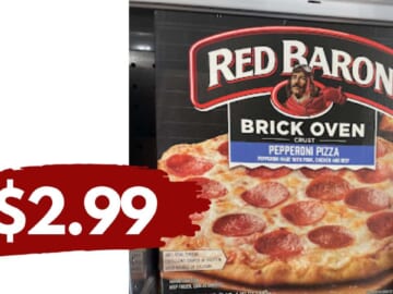 $2.99 Red Baron Frozen Pizzas with Kroger eCoupon