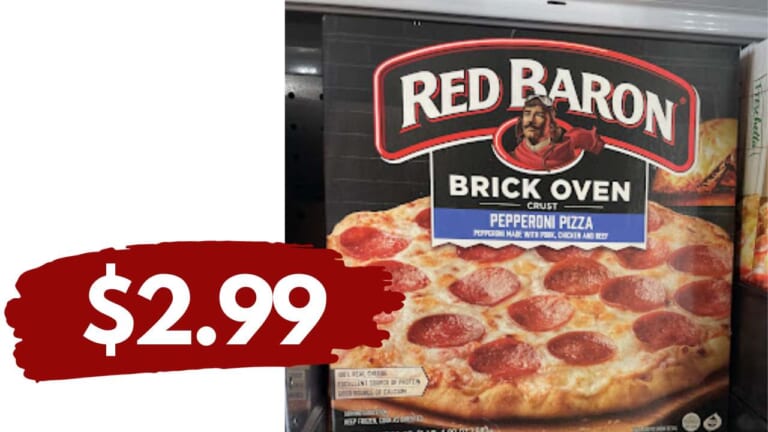 $2.99 Red Baron Frozen Pizzas with Kroger eCoupon