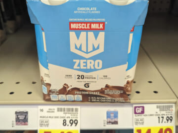 Muscle Milk Protein Shake 4-Pack As Low As $3.75 At Kroger (Regular Price $8.99)