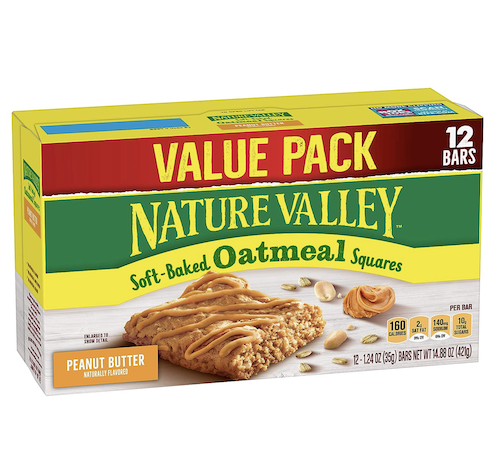 Nature Valley Soft-Baked Oatmeal Squares Peanut Butter
