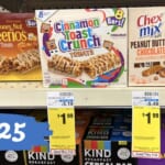 General Mills Cereal Treat Bars for $1.25