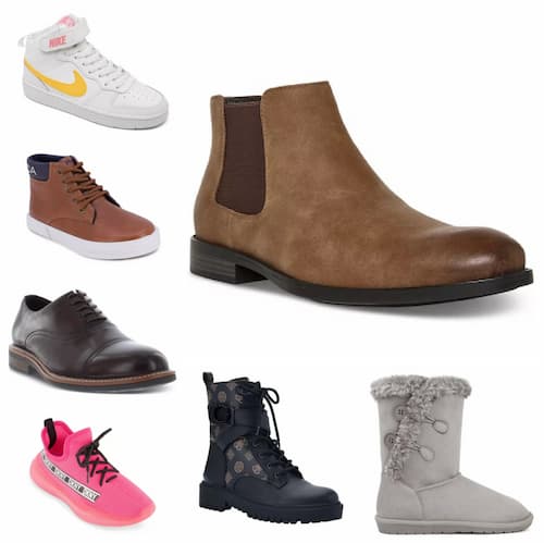 Macy’s Shoe Deals for the Family: Prices starting at $11.99!
