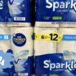 12-Count Sparkle Paper Towels for $7.24 (reg. $17.49)