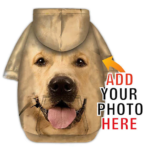 Custom Photo Print Dog or Cat Hoodie for $15 for 2 + free shipping