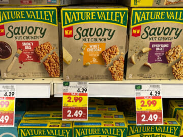 Get Nature Valley Savory Bars For As Low As $1.24 At Kroger