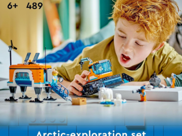 LEGO City 489-Piece Exploration Arctic Explorer Truck and Mobile Lab Building Set as low as $59.99 Shipped Free (Reg. $75) – LOWEST PRICE