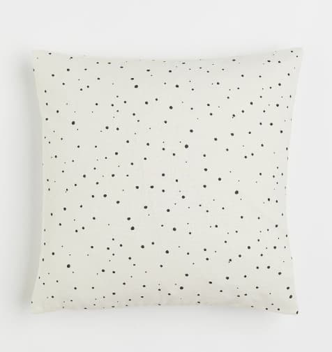 H&M Dotted Cotton Cushion Cover