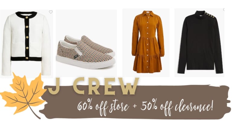 J Crew Store-Wide Sale + 50% Off Clearance