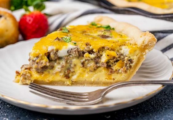 sausage quiche