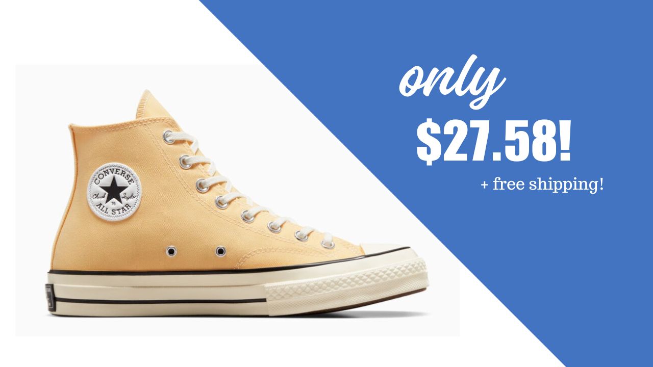 Converse Chuck 70 Canvas Sneakers $27.58 (reg. $90)