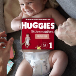 Huggies Little Snugglers 84-Count Newborn Diapers (Size 1) as low as $16.21 After Coupon (Reg. $28) + Free Shipping – 19¢/Diaper