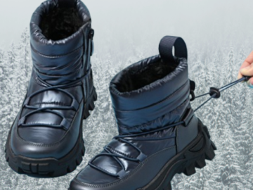 Toddler/Little Kid Slip Resistant Outdoor Warm Ankle Snow Boots from $17.99 (Reg. $30+) – 5 Colors