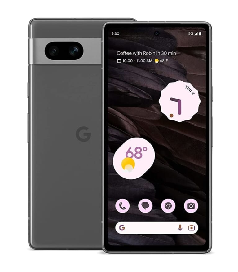Pixel 7a 128GB Android Smartphone for Google Fi: Free for new Google Fi customers + free shipping