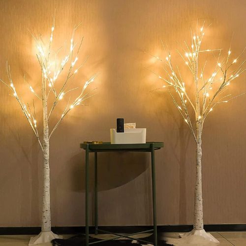 4-FT Lighted Birch Tree, 2-Pack $38.39 After Coupon (Reg. $63.99) + Free Shipping – $19.20 Each