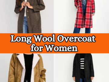 This Week Only! Long Wool Overcoat for Women $40 (Reg. $59.99+) – Thru 11/08!