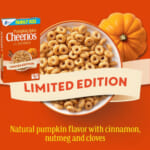 Cheerios Pumpkin Spice Breakfast Cereal, Family Size as low as $3.44 After Coupon (Reg. $5.29) + Free Shipping