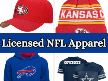 Today Only! Licensed NFL Apparel from $22.39 (Reg. $29.99+)