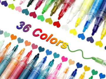 Today Only! Acrylic Paint Markers Paint Pens, 36 Colors $13.59 (Reg. $19.99)