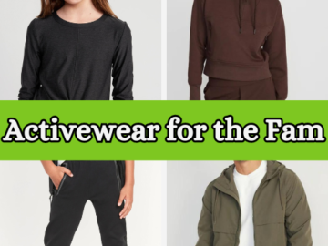 Today Only! Save 50% on Activewear for the Fam from $8.49 (Reg. $16.99)