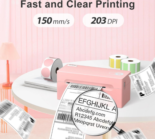 Get ready to streamline your shipping process with this Wireless Thermal Label Printer for just $58.67 After Code + Coupon (Reg. $139.99) + Free Shipping