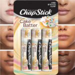 ChapStick Cake Batter Limited Edition Flavored Lip Balm, 3-Pack as low as $3.49 when you buy 4 (Reg. $6) + Free Shipping –  $1.16/Tube
