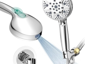 Have a refreshing bathing experience with SR SUN RISE Shower Head as low as $22.49 After Code (Reg. $49.99) + Free Shipping